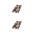 thumbnail image 1 of Tela de Algodón Estampada en Bronce y Floral Yuarrent Flor de Durazno Negro 1 Metro 2Conjunto, 1 of 1