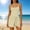 01 Beige, variant on Women's Sporty Spaghetti Strap Short Dress Sleek Modern Athletic Dress for Gym Workouts and Effortless Chic Daily Wear