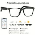 thumbnail image 5 of 164-Language AI Translation Smart Glasses with GPT, Photochromic Lens, HiFi Audio, Hands-Free Calls & Music for Business & Tech Lovers, 5 of 10