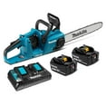 thumbnail image 1 of Makita DUC400PT2  -  16"  Chain Saw Kit 18VX - 5Ah, 1 of 1