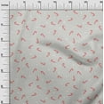 thumbnail image 3 of oneOone Cotton Poplin Twill Light Gray Fabric Christmas Diy Clothing Quilting Fabric Print Fabric By Yard 56 Inch Wide, 3 of 4