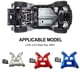 thumbnail image 5 of Torre de choque frontal ajustable Tholdsy aleación de aluminio para 1/10 LOSI Baja Rey 4WD RC, 5 of 6