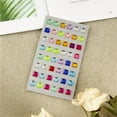thumbnail image 4 of HLONK Sticker Rhinestone Kids Crystal Gems Jewels Self Adhesive Stickers Crafts Bling Craft Christmas Party Favors, 4 of 8