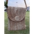 thumbnail image 3 of NAKSHRUGS Women's Jute Tote, Gray, 3 of 3