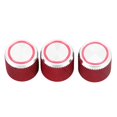 thumbnail image 1 of 3PCS Potentiometer Control Knob Red Color Metal Electric Guitar Volume Tone Control Knob for GD138, 1 of 5