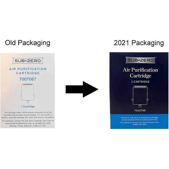 Sub-Zero Air Purification Cartridge-7042798