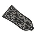 thumbnail image 2 of Truss Rod Cover Plate, Flower Pattern Guitar Truss Rod Cover  Protection  Decorative Effect 3 Holes  For Musical Instrument, 2 of 8