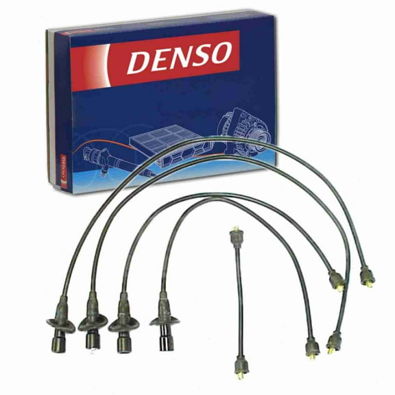 DENSO Spark Plug Wire Set compatible with Volkswagen Beetle 1.2L 1.3L 1.5L 1.6L H4 1960-1979