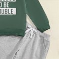 thumbnail image 4 of NOLDARES Toddler Baby Boy Winter Clothes 2-Piece Cartoons Graphics Long Sleeve Sweatshirt Tops Elastic Waist Pants Set Fall Outfit Clothing(Green,12-18 M), 4 of 6