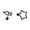 Black, variant on jiaroswwei Stainless Steel Star Bar Ear Tragus Cartilage Helix Stud Earrings Body Piercing