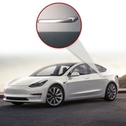 IPG لـ Tesla Model 3 / Model Y Door Handle ملصق لصائق ( مجموعة من 4 ) مع شعار Tesla ( Chrome الفضي )