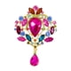 thumbnail image 2 of Broches de diamantes de imitación Yinane broche de cristal accesorios de ropa para mujer Pin decorativo joyería para bufanda decoración de ropa Vistoso, 2 of 8
