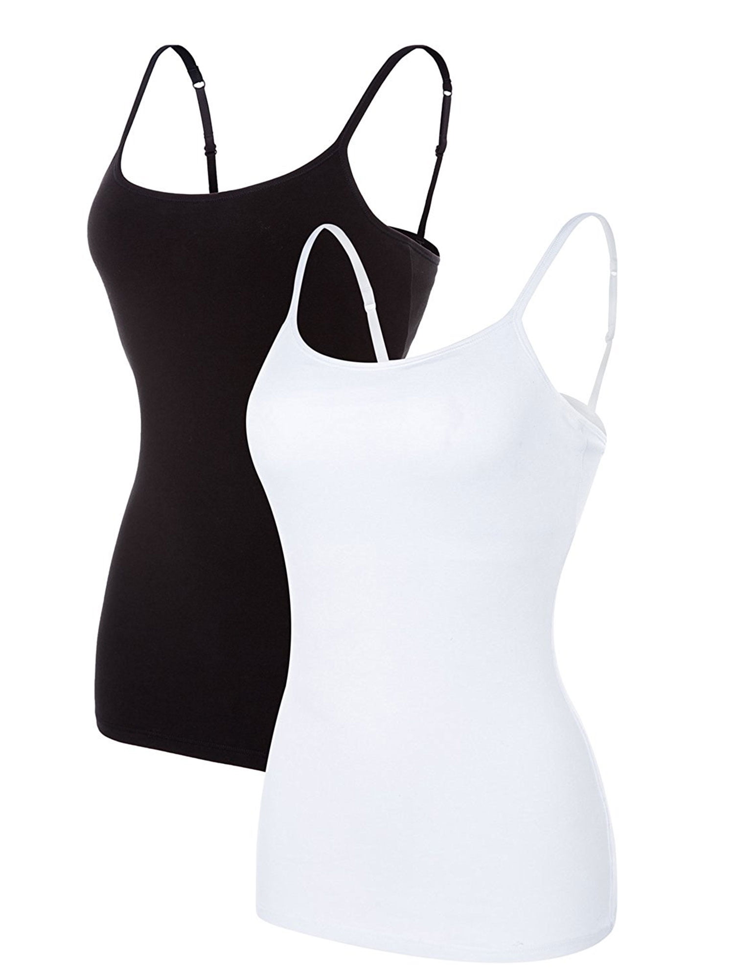 long camisole with built in bra