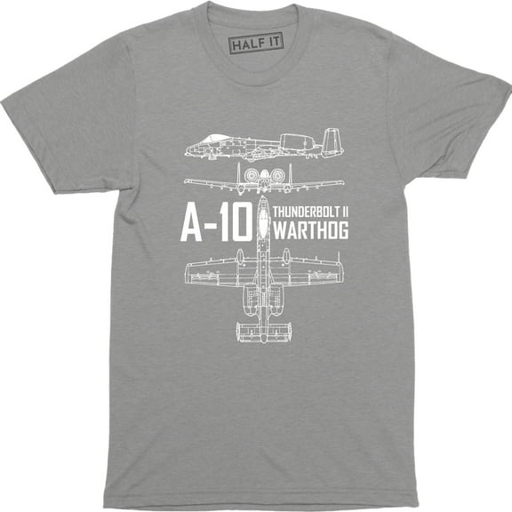 A-10 Thunderbolt II Warthog - Military Airplane Men's T-Shirt