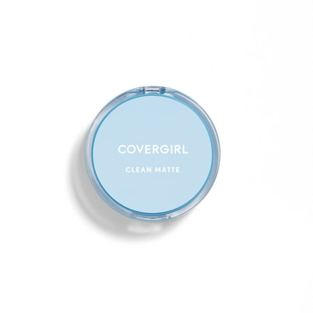 COVERGIRL Clean Matte Pressed Powder Foundation, 510 Classic (Best Soft Matte Foundation)