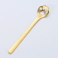 thumbnail image 2 of Tunhigl Cute 304 Stainless Steel Coffee Spoon - Durable Tea Stirring Spoon, Mug Spoon with Unique Claw Dog Design, Perfect for Kitchen, Restaurant, and Bar Gold, 2 of 4