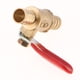 thumbnail image 3 of Válvula de bola de latón de 1/4" con conexión completa NPT roscada para aceite y gas Válvula de bola ordinaria doble cabeza 10 mm, 3 of 7