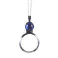 thumbnail image 3 of Collar con lupa, colgante con lente de aumento, joyería, regalo para amantes de los libros., 3 of 5