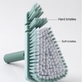 thumbnail image 4 of Cheers.US Tile Floor Scrub Brush, Scalable Rotatable Tub Scrub Brush with Long Handle - Stiff Bristle Grout Brush, Detachable Handle for Cleaning Removable Tub, Bathroom, Tile, Wall and Kitchen, 4 of 7