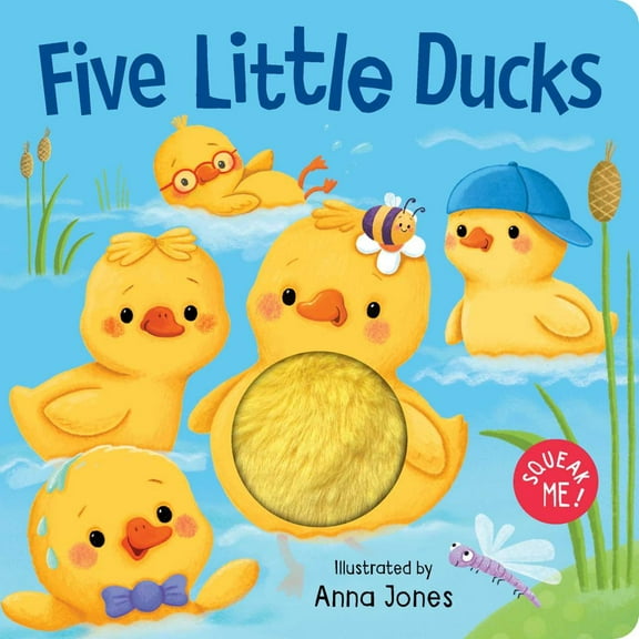 Squeak Me!: Five Little Ducks: Squeaky Plush Board Book (Board Book)