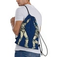 thumbnail image 3 of Bingfone Disco Party Astronaut Dancing Drawstrings Backpacks Bags For Men Women Gym Drawstrings Bag, 3 of 9
