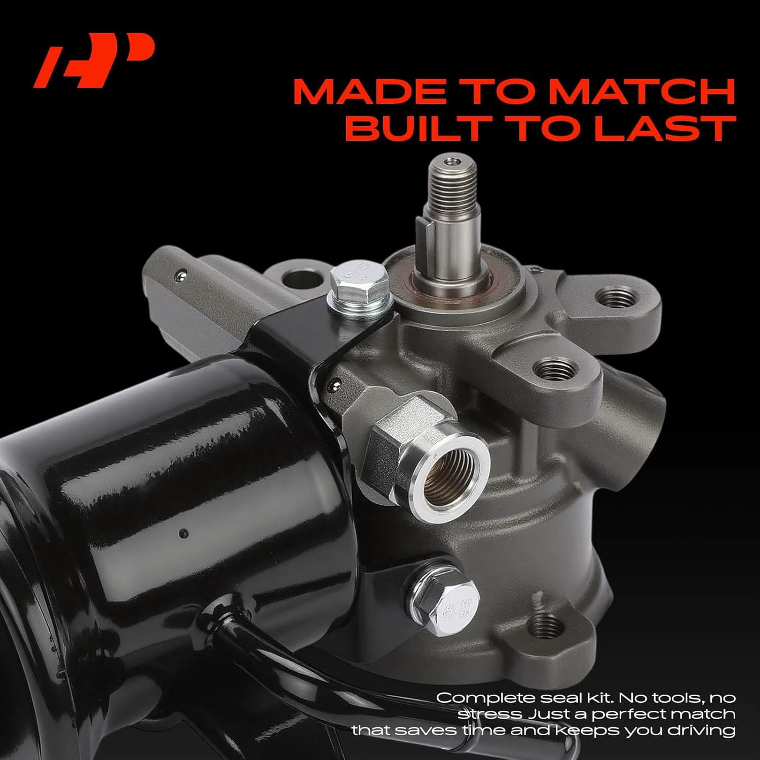 A-Premium Power Steering Pump with Reservoir Compatible with Toyota 4Runner 1988-1995 Pickup (Hilux) 1988-1995 3.0L 3VZFE