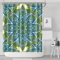 thumbnail image 2 of Mandala Shower Curtain 72x84 Inch Waterproof Bathroom Curtain Ethnic Tribal Boho Design Premium Polyester Fabric with 12 Hooks, 2 of 5