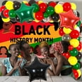thumbnail image 4 of Kreatwow Black History Month Party Decoration Kit, 47 Pieces, 4 of 5