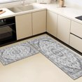 thumbnail image 5 of Farmhouse Kitchen Rugs Set 3 Piece, Boho Kitchen Mats for Floor, Non-Slip Kitchen Rug Waterproof Mats for Kitchen, Runner Rugs for Hallway Laundry Holiday Sink Decor, 5 of 12