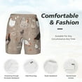 thumbnail image 5 of Gaeub Chicken Mens Swim Trunks Stretch Beach Shorts Quick Dry for Men Swim Shorts Swimwear with Pockets- 3X-Large, 5 of 9