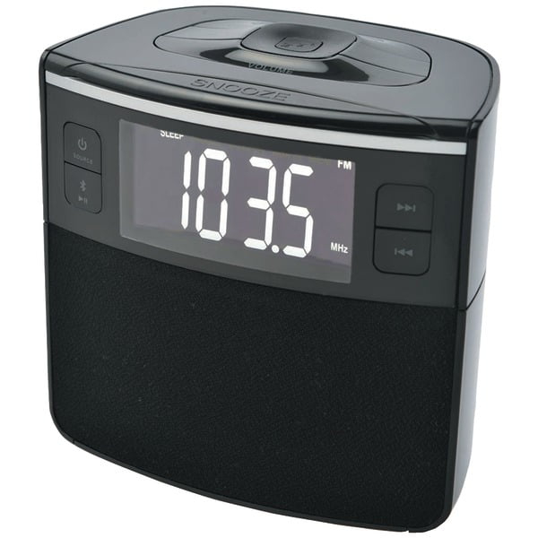 Sylvania® ® Clock Radio With Autoset Dual Alarm Clock &