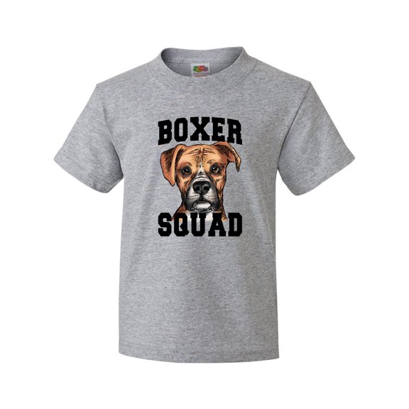 Inktastic Dog Boxer Squad Youth T-Shirt