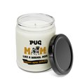 thumbnail image 2 of Pug Mom Like a Normal Mom Except Much Cooler Happy Mother's Day Soy Wax Candle Dog Lover Gifts 9oz White Birch & Black Pepper Candle - 02004, 2 of 5