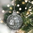 thumbnail image 3 of Northlight Mirrored Disco Ball Christmas Ornaments - 1.5" (40mm) - Silver - 9ct, 3 of 4