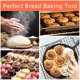 thumbnail image 5 of 6/7Pcs Sourdough Starter Jar Covers Elastic Cloth Sourdough Fermentation Jar Lid Cover Breathable Jar Cover for Kitchen Baking, 5 of 5