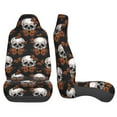 thumbnail image 3 of Sikiie Butterfly Skull Car Seat Protector 2 Pack Car Seat Cushion Mat, Car Seat Covers for SUV, Truck, Van, 3 of 7