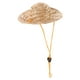 thumbnail image 3 of EeaseMX Sombrero para mascotas Sombrero de paja Ajustable Hawaii Garden Sun Bucket Cap para perros pequeños Cachorros Gatos Tamaño L, 3 of 7