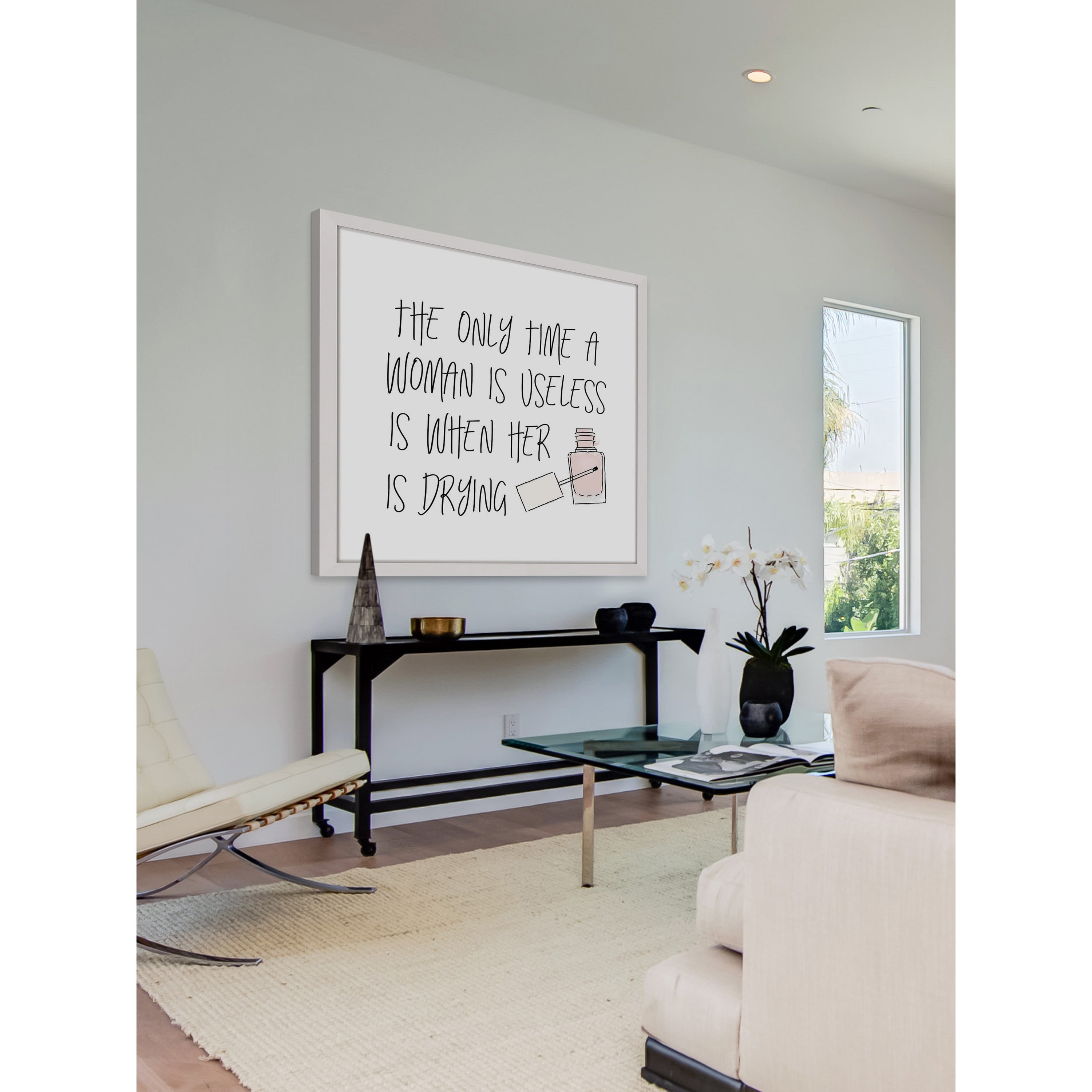 Marmont Hill - "Nail Polish Drying" by Shayna Pitch Framed Painting Print