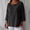 Black, variant on Linen Tops for Women Loose Fit 3/4 Sleeve Gauze Shirts Casual Drop Shoulder Lightweight Three Quarter Blouses Solid Color Cotton Linen Round Neck and Nine Quarter Sleeves Shirt Hot Pink 3Xl