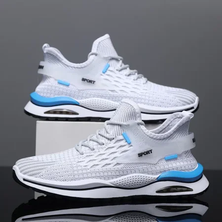 

Men‘s Air Cushion Shoes Breathable Soft Mesh Sneakers For Outdoor Running