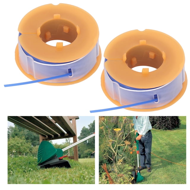 2Pcs Lawn Mower Spool Line Nylon Trimmer Accessories Replacement Fit for ART 30 ART 30FA