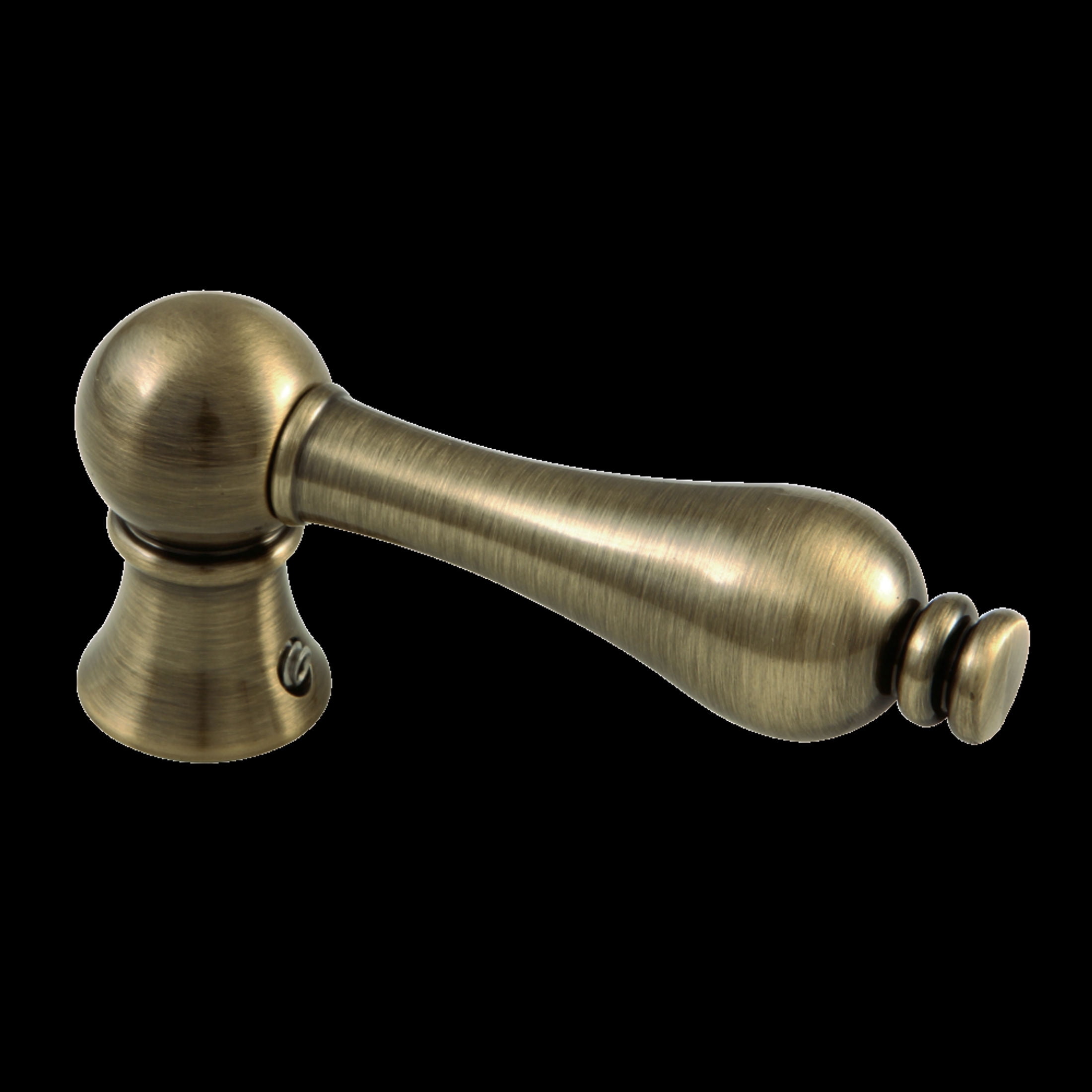Kingston Brass KTALS3 Victorian Side Mount Toilet Tank Lever, Left/Right Installation in Antique Brass