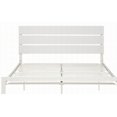 thumbnail image 4 of Queen Size Metal Platform Bed Frame,No Box Spring Needed,White for Bedroom, 4 of 5