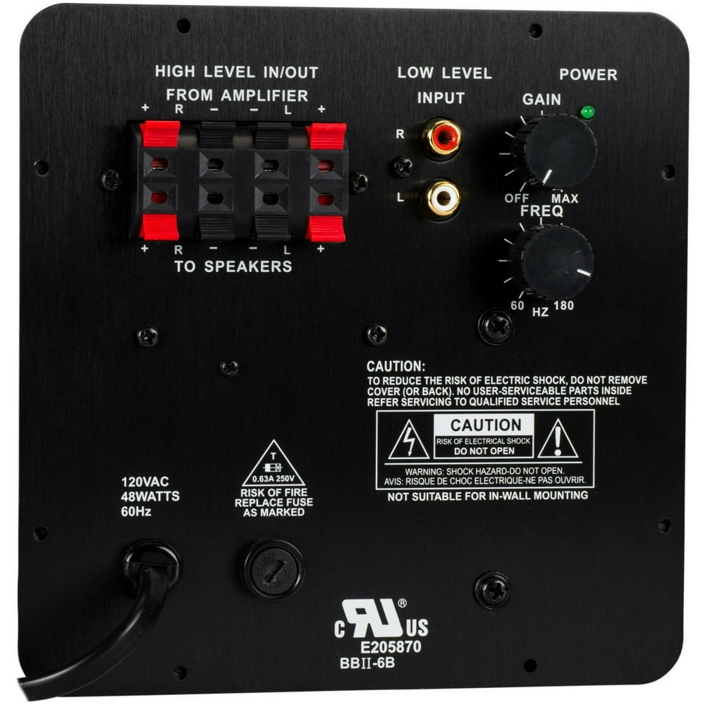 NEW Subwoofer Amplifier.25w.Speaker Amp.Replacement.Woofer BASS Power