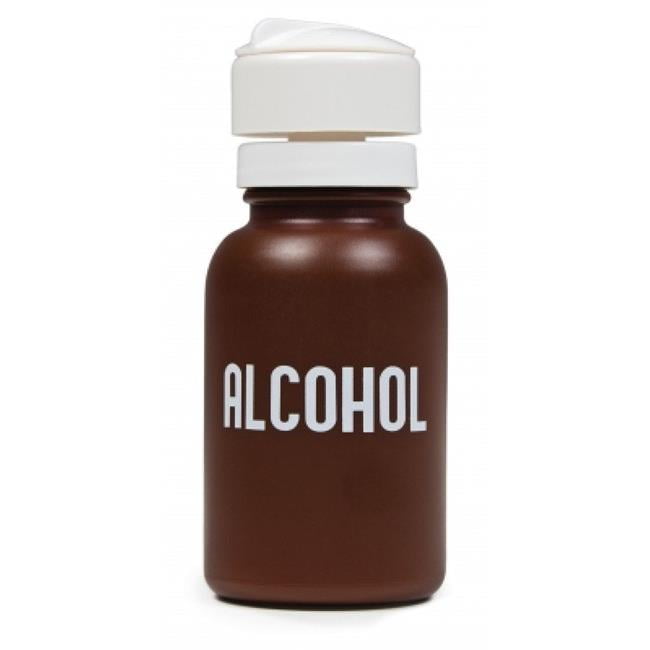 GF Health Products 1533-1 8 oz Alcohol Dispensing Bottle, Brown