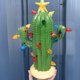 thumbnail image 4 of Decoraciones navideñas, cactus navideño de resina con cactus navideño, adorno de cactus de resina, características líderes en su clase, 4 of 8