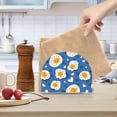 thumbnail image 2 of Yayeee Napkin Holder for Table Kitchen Paper Tissue Organization, Cute Fried Eggs, 2 of 8