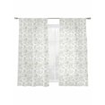 thumbnail image 7 of Sage Green Botanical Sheer Curtains 72 Inch Length 2 Panels Set, Watercolor Rustic Tree Abstract Voile Window Treatment Rod Pocket Curtains Sheers Drapes for Bedroom/Living Room/Kitchen 52"x72"x2, 7 of 7