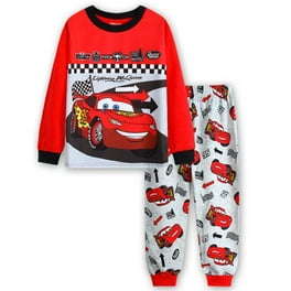 Disney Toddler Boys Cars 4 Piece Cotton Pajama Set Walmart