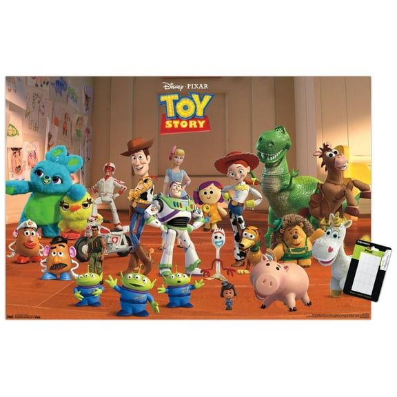 Disney Pixar Toy Story 4 - Collage Wall Poster, 22.375" x 34"